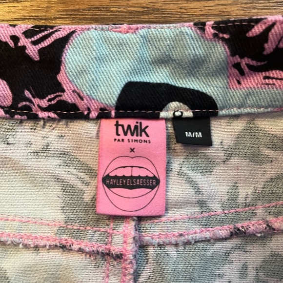 Hayley Elsaesser x Simons 8-Ball Cowboy Print Mini Skirt, Medium - Picture 7 of 10